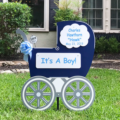 Baton Rouge Storks and More Yard Sign rental Greater Baton Rouge