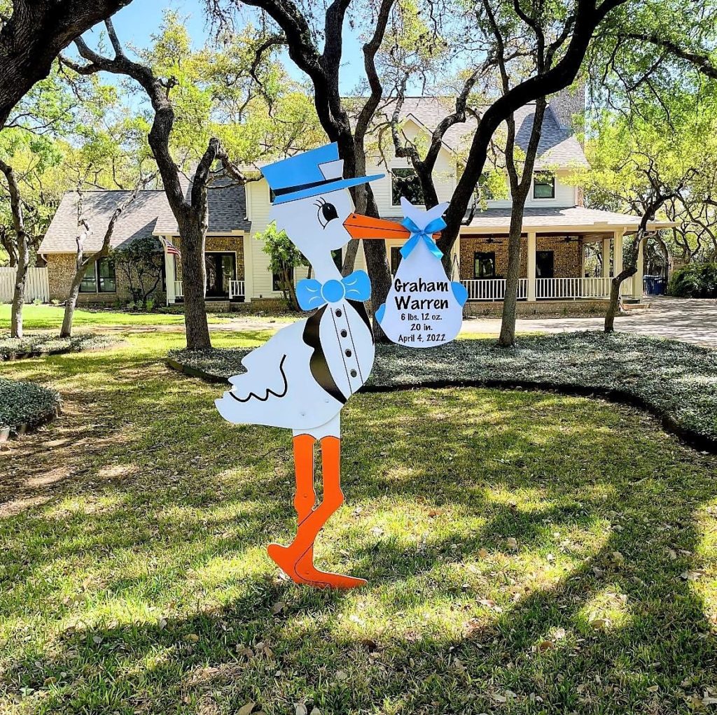 Outdoor Signs-Stork-Baton Rouge LA